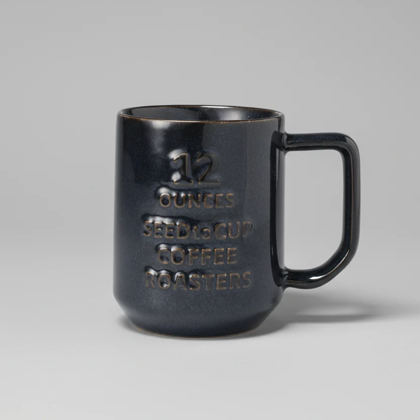 Coffee Roasters Mug Navy