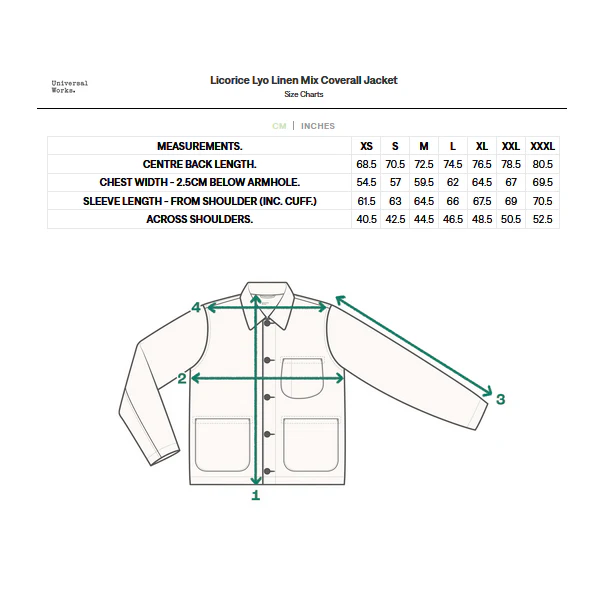 Coverall Jacket - Licorice Lyo Linen Mix - Image 4