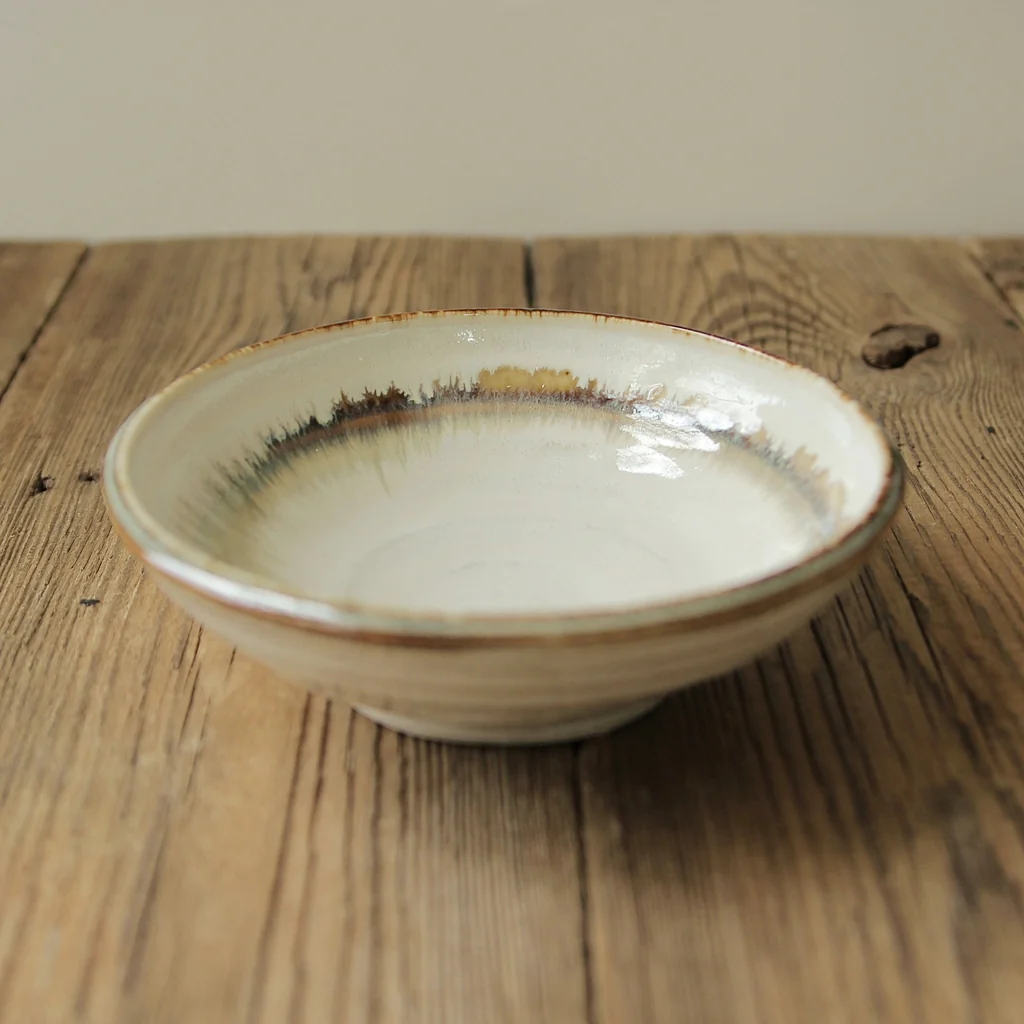 Cream Japanese Bowl