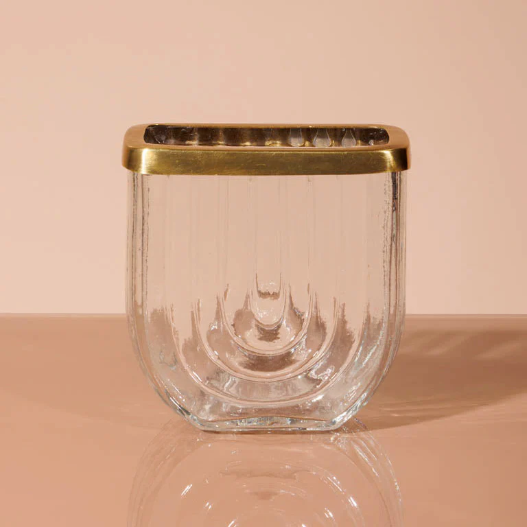 Glass Tumbler Art Deco