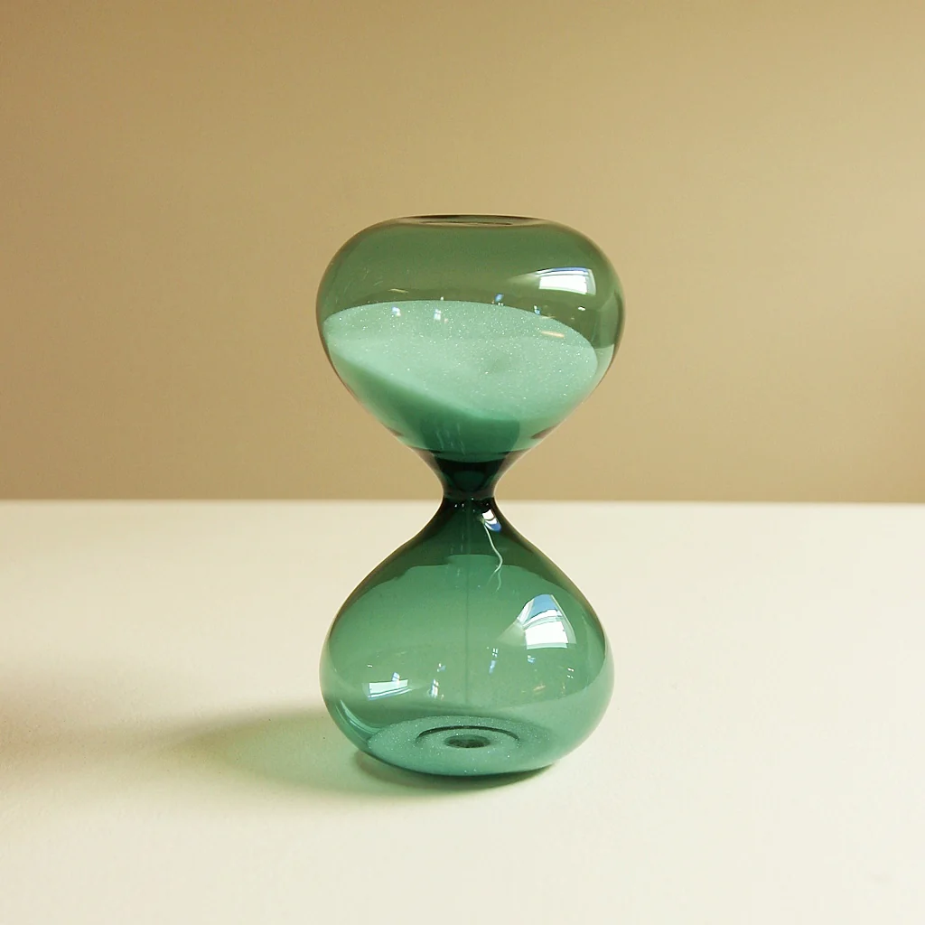 Hourglass L - 15 Min Turquoise