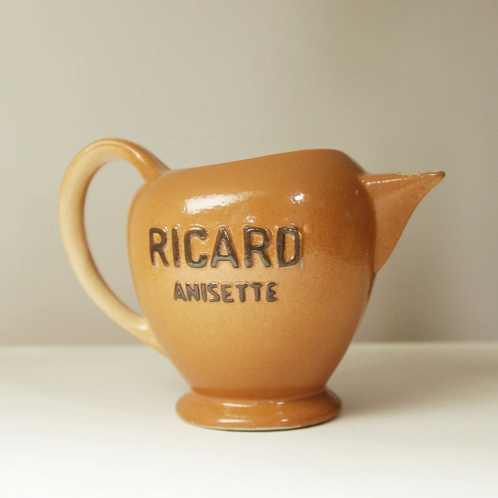Karaffe "Ricard Anisette" - Glasiert
