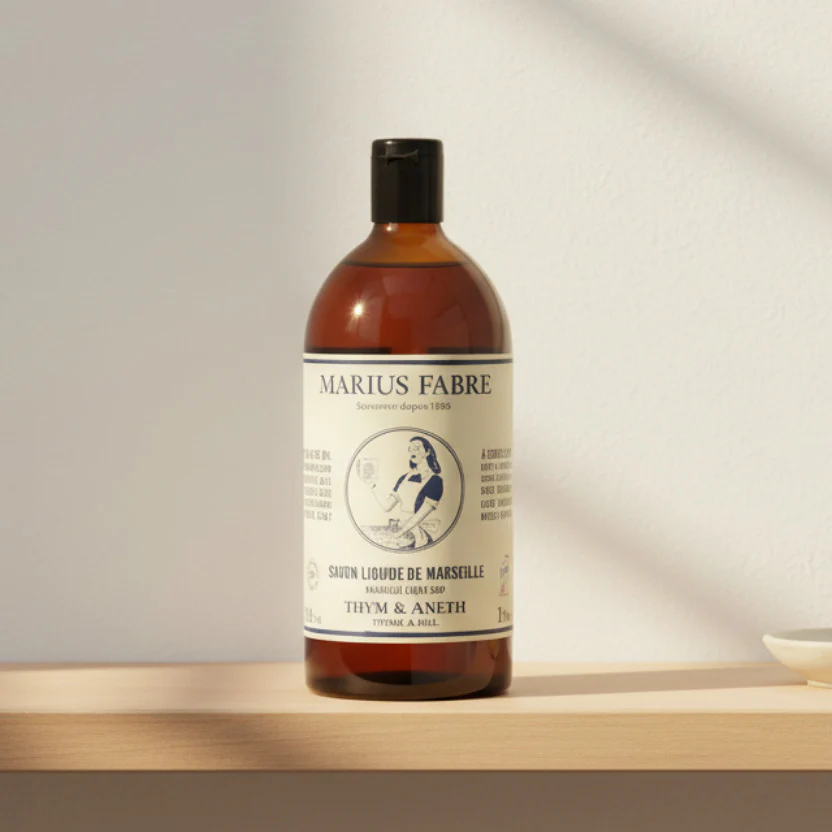 Marseille Liquid Soap Thyme & Dill 1 L