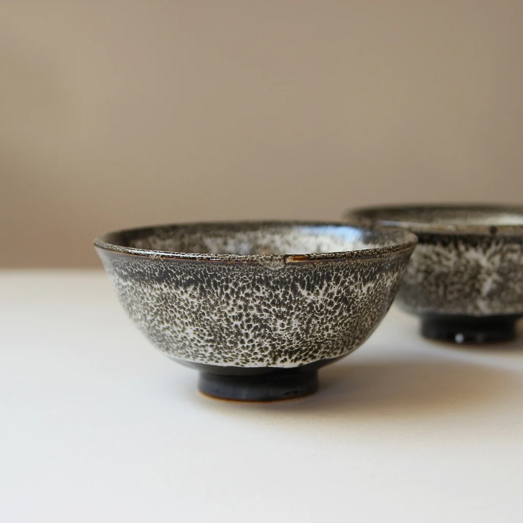 Speckled Black Bowl