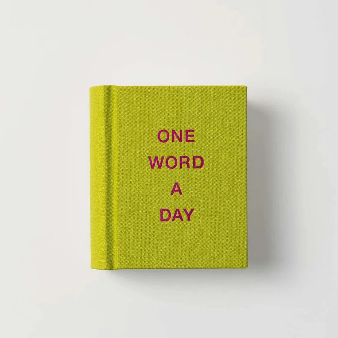 One Word A Day - Green/Pink