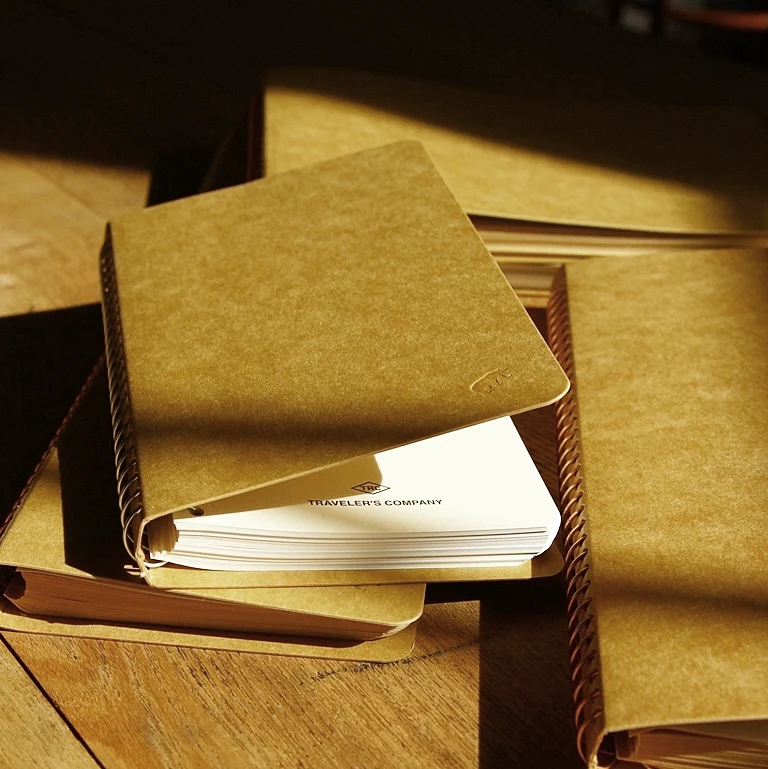 Spiral Ring Notebook Blank DW Kraft Paper A5 - Image 3
