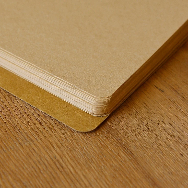 Spiral Ring Notebook Blank DW Kraft Paper A5 - Image 6